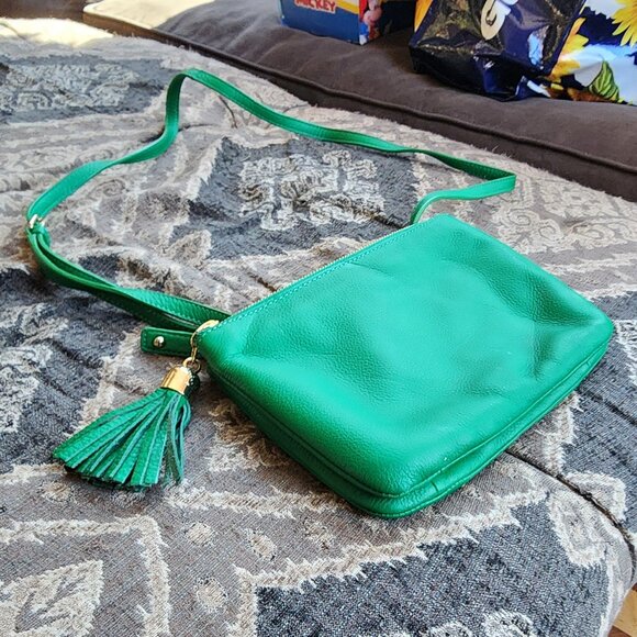 Talbots Green Crossbody Bag - Picture 9 of 13